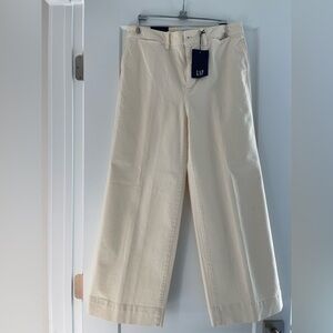 NWT Gap High Rise Wide-Leg Crop Pants